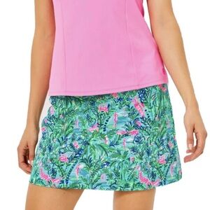 Lilly Pulitzer Monica Skort in Par Fection Golf Print Size 10